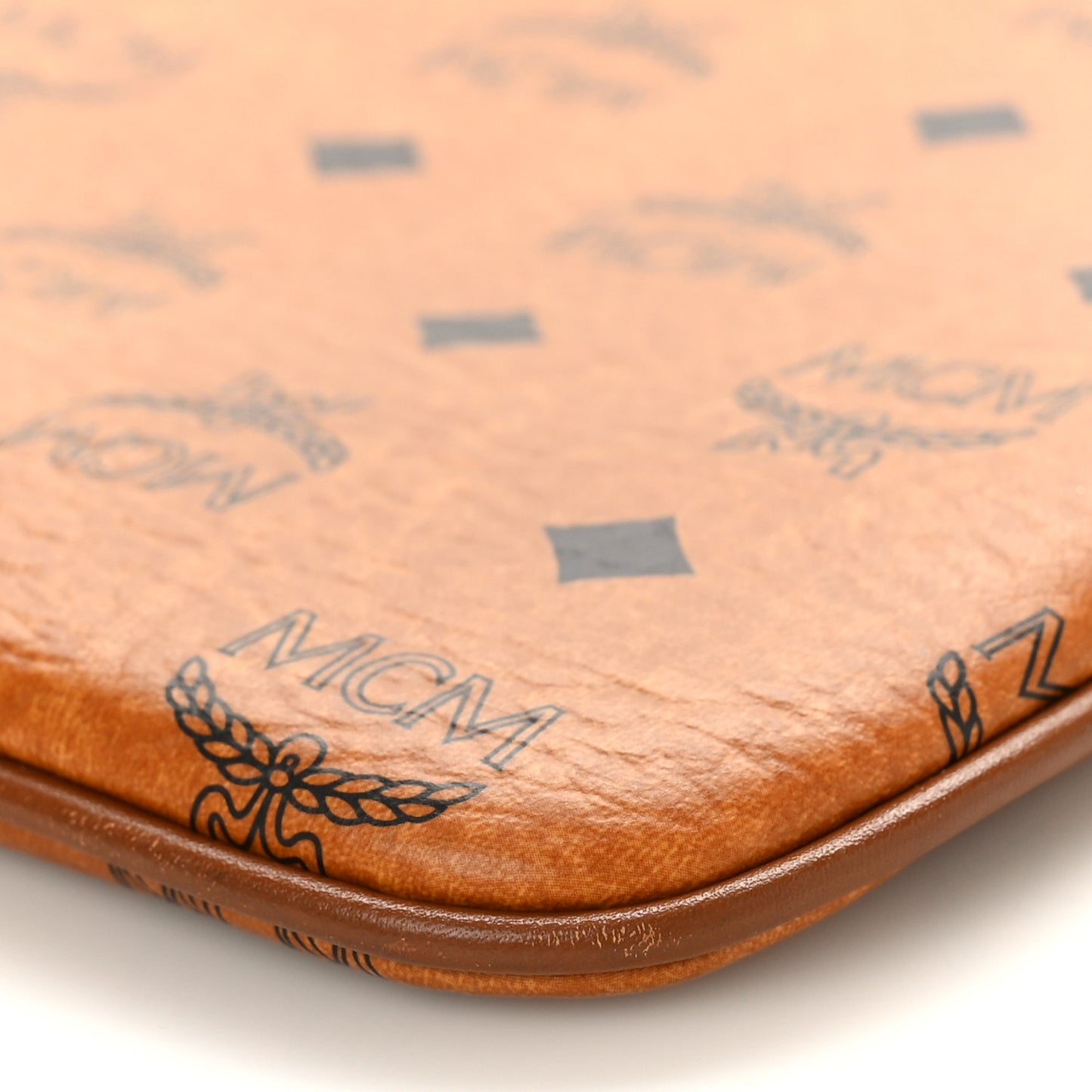 Visetos Liz Shopper Tote Pouch Cognac