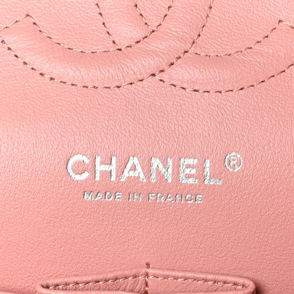 Chanel Patent Quilted Medium Double Flap Light Pink 6 of 12