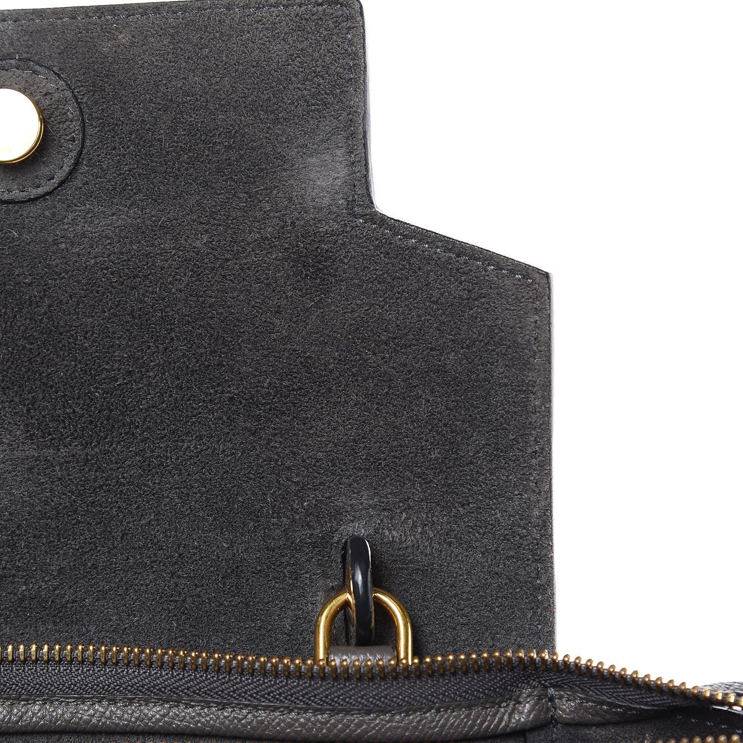 Celine Baby Grained Calfskin Micro Belt Bag Grey 6 of 10
