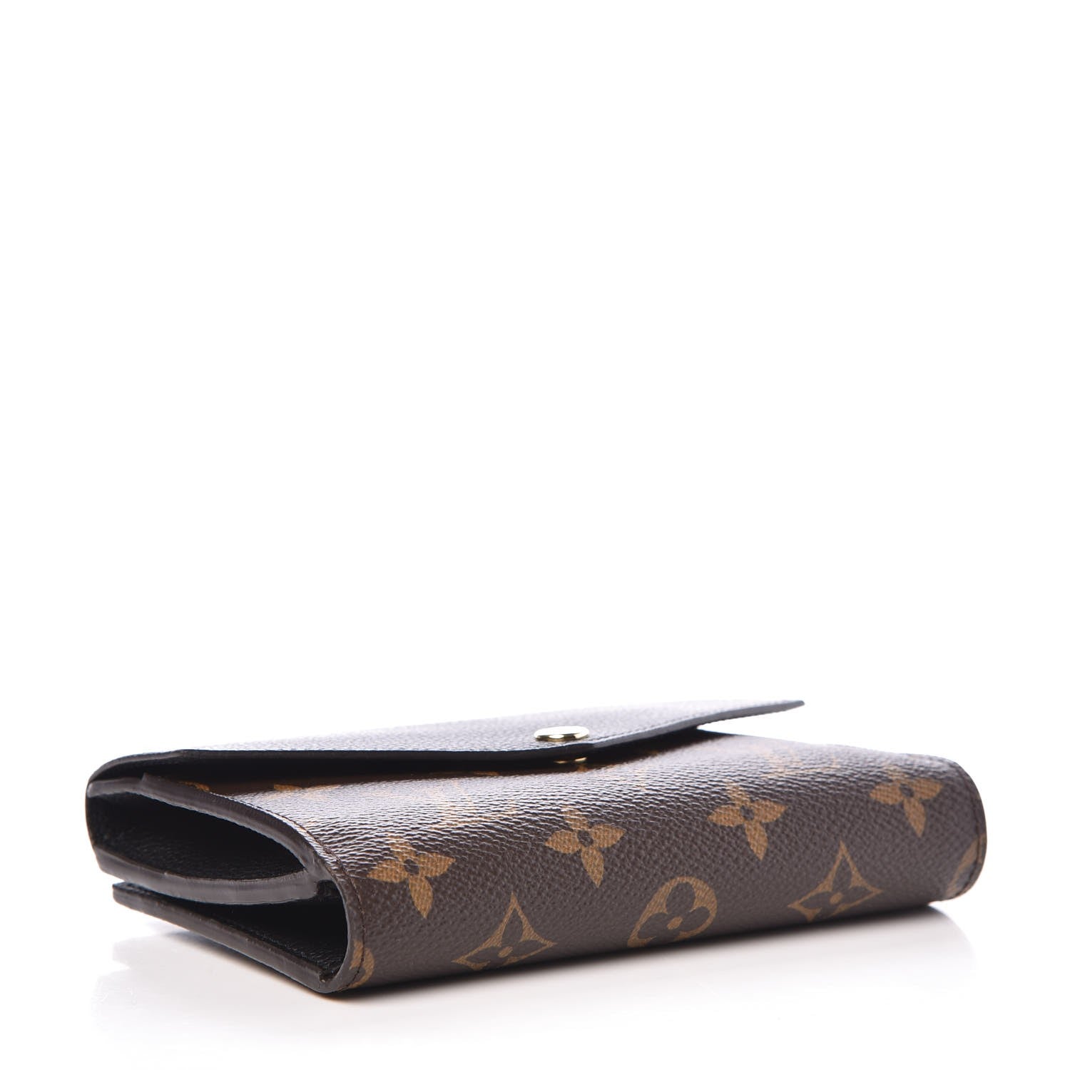 Louis Vuitton Monogram Pallas Compact Wallet Black 4 of 7