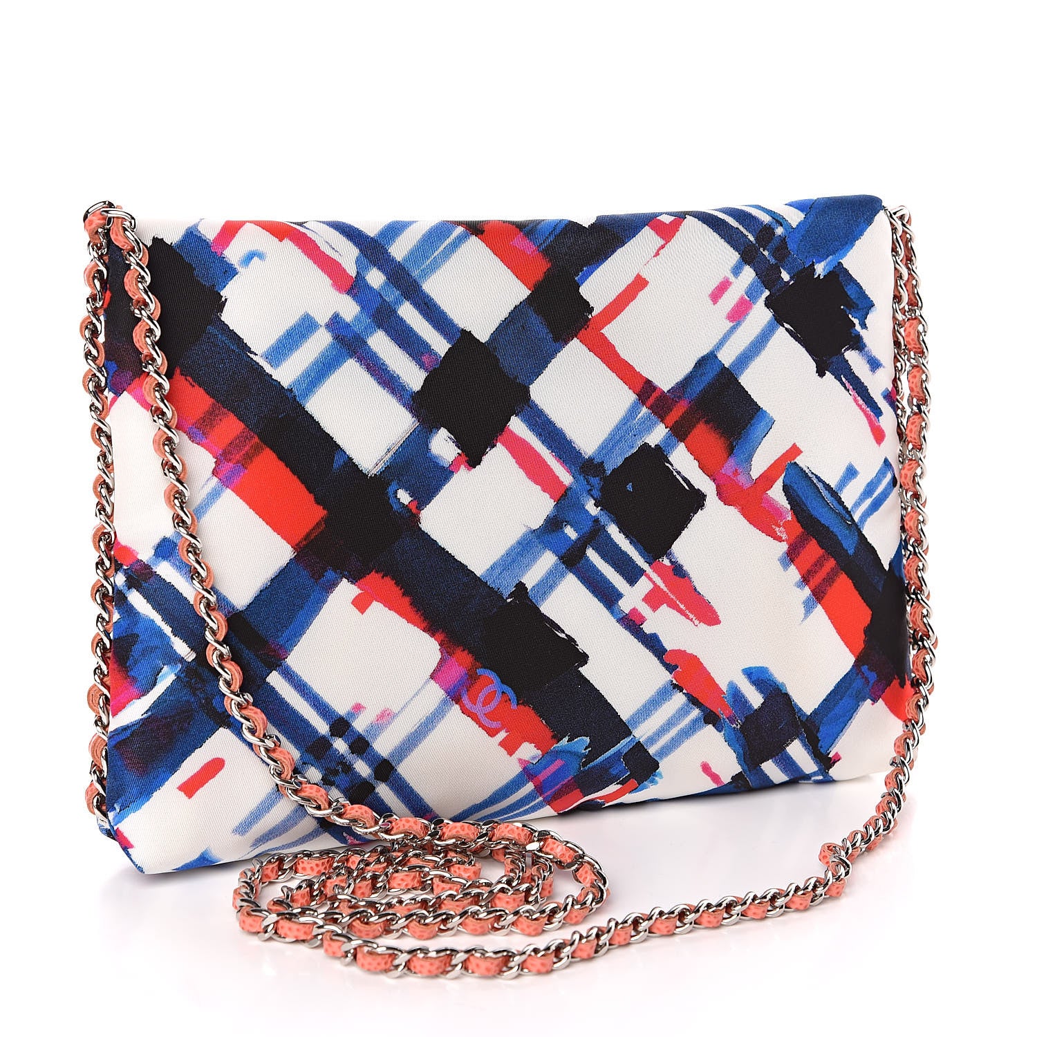 Chanel Canvas Printed Airline Crossbody Bag Multicolor 3 of 11
