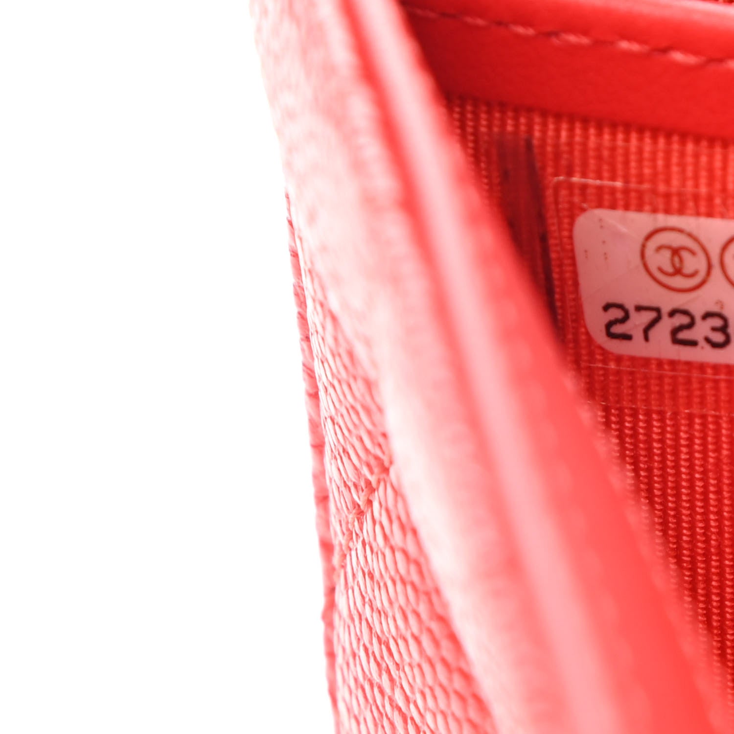 Chanel Caviar Quilted Large Flap Wallet Red 8 of 9