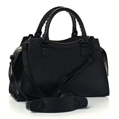 Balenciaga Grained Calfskin Neo Classic Black Hardware S City Black 3 of 10