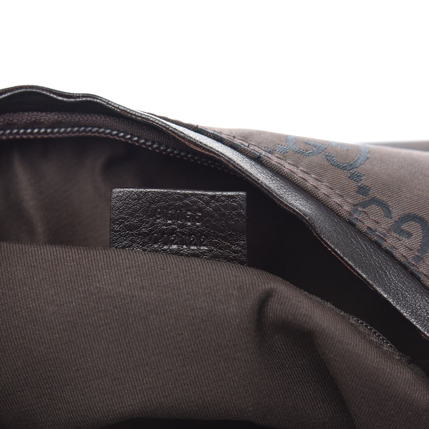 Gucci Nylon Monogram Hobo Dark Brown 7 of 10