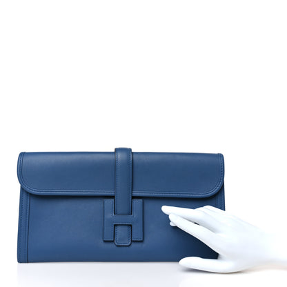 Hermes Swift Jige Elan 29 Clutch Bleu Agate 2 of 10