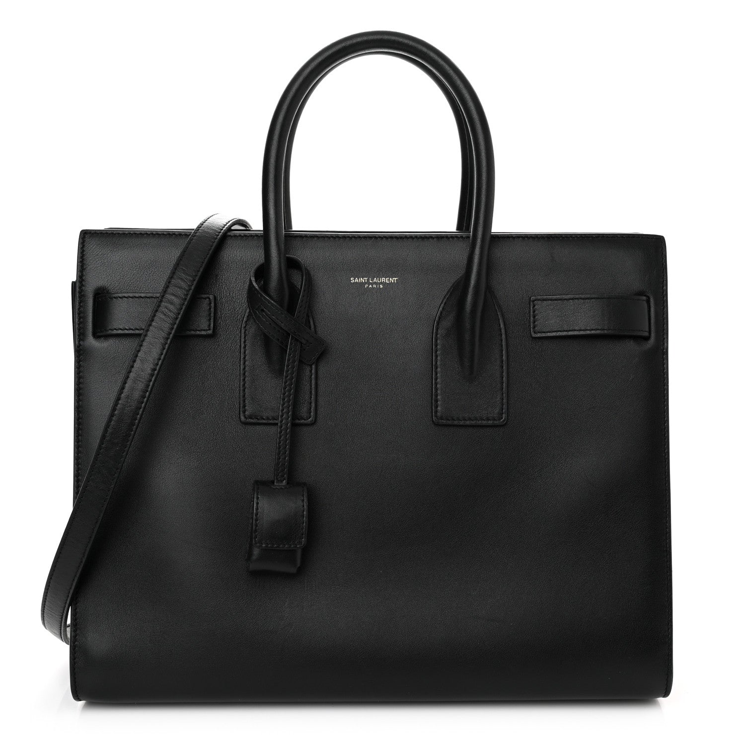 Saint Laurent Calfskin Small Sac De Jour Black 1 of 13