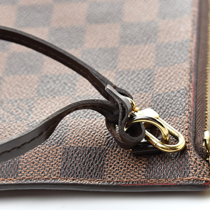 Louis Vuitton Damier Ebene Neverfull MM GM Pochette 15 of 15