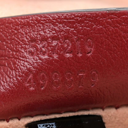 Gucci Tweed GG Monogram Large Rajah Chain Tote Romantic Cherry Black White 7 of 12