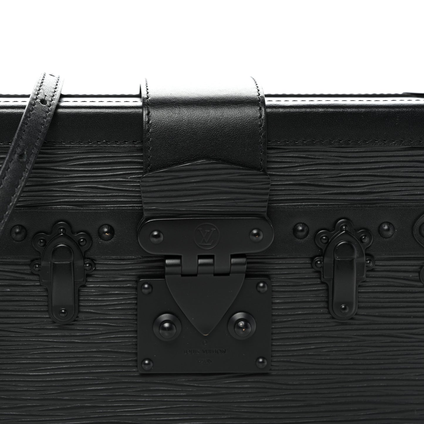 Epi Monochrome Petite Malle Black