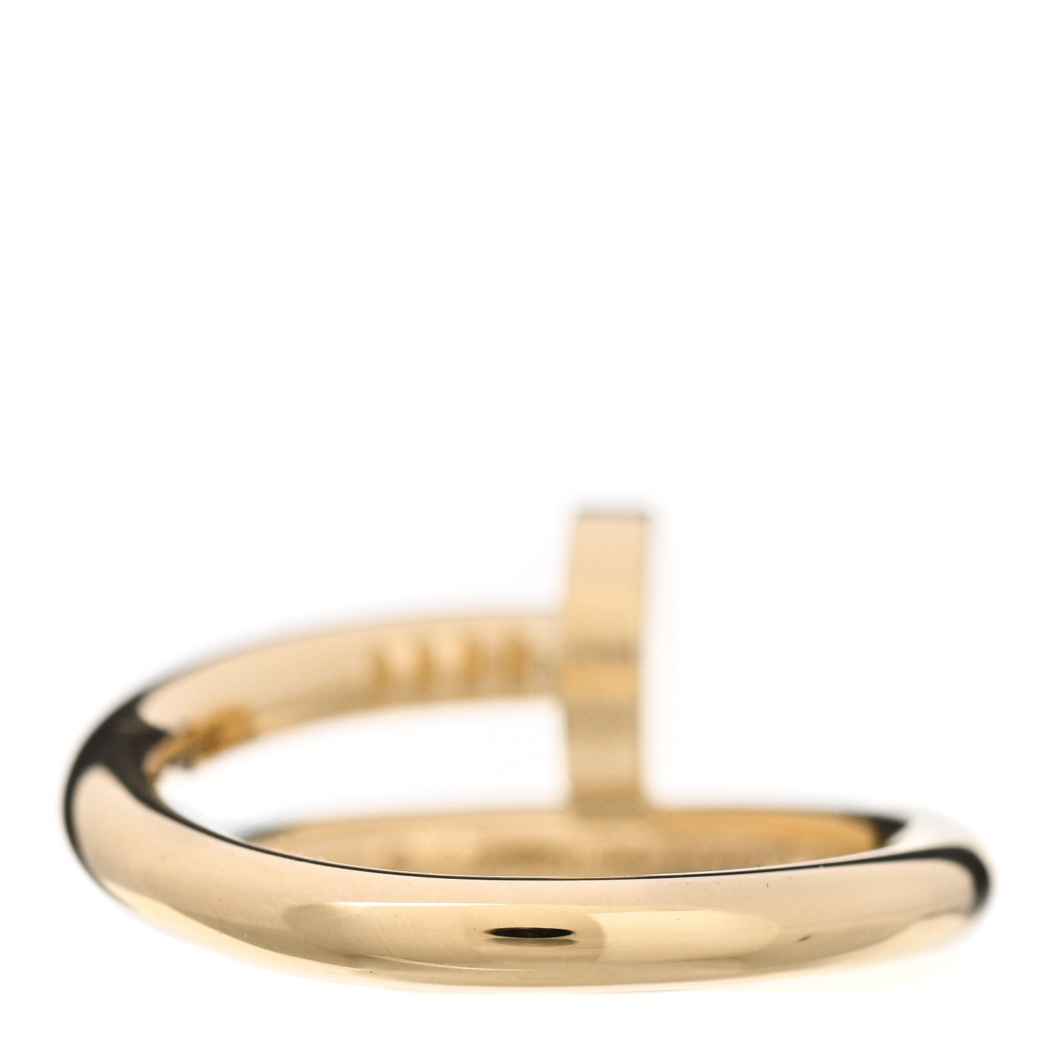 Cartier 18K Yellow Gold Juste Un Clou Ring 54 6.75 3 of 4