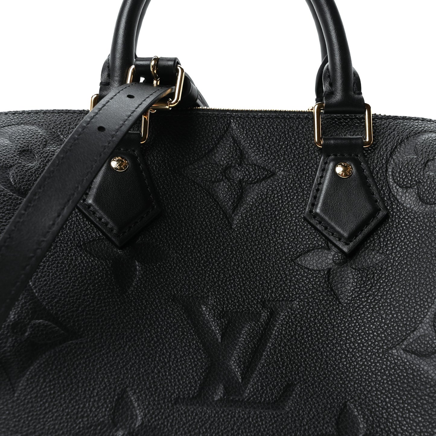 Empreinte Monogram Giant Speedy Bandouliere 25 Black