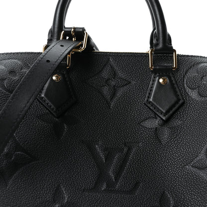 Louis Vuitton Empreinte Monogram Giant Speedy Bandouliere 25 Black 7 of 10