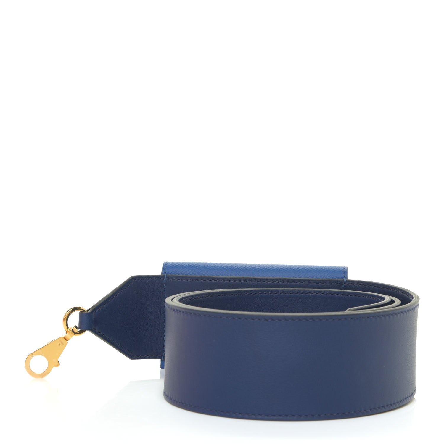 Hermes Swift Epsom Pocket Kelly Shoulder Strap Bleu Saphir Bleu France 2 of 9