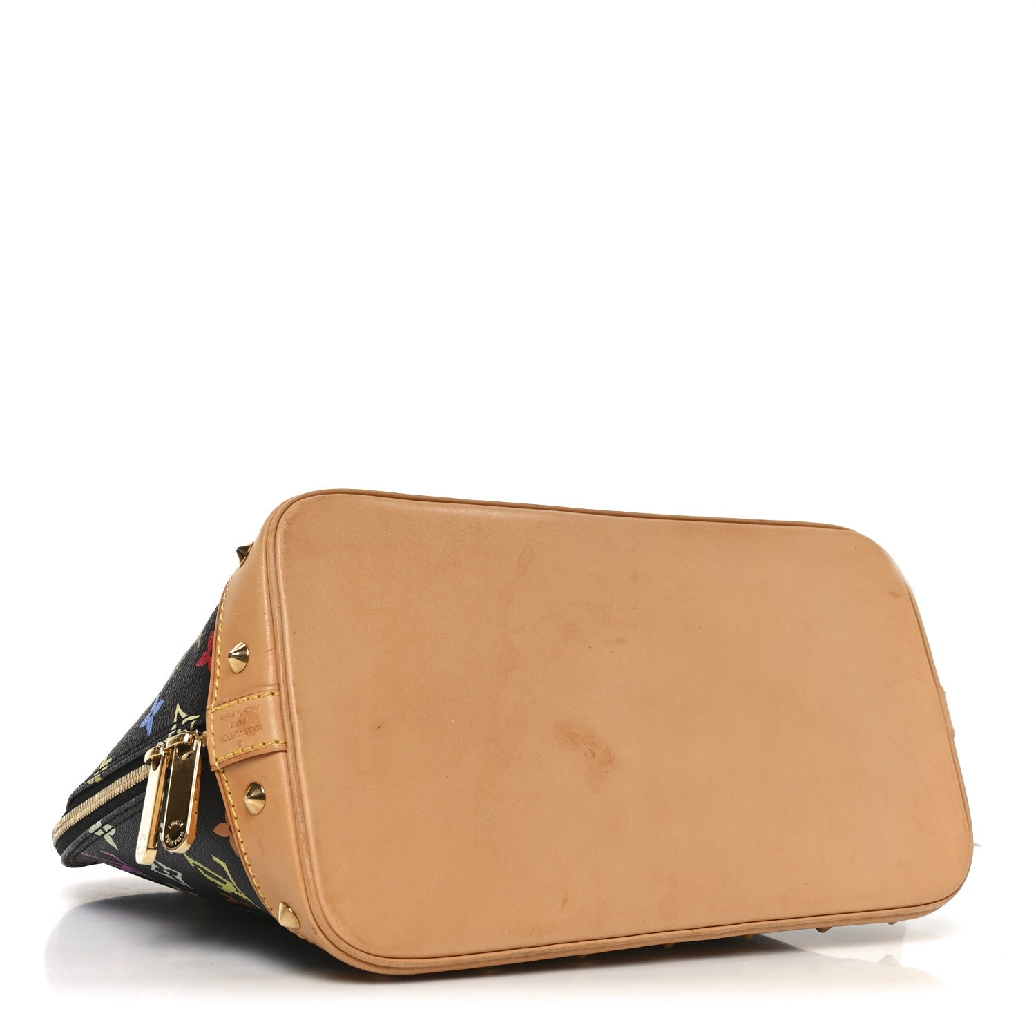 Louis Vuitton Monogram Multicolor Alma PM Black 4 of 9