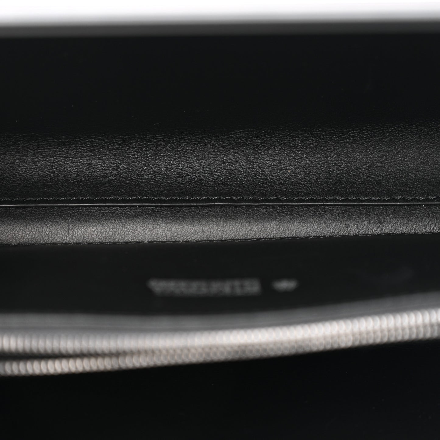 Matte Aluminum Personal Cross-Body Bag Black