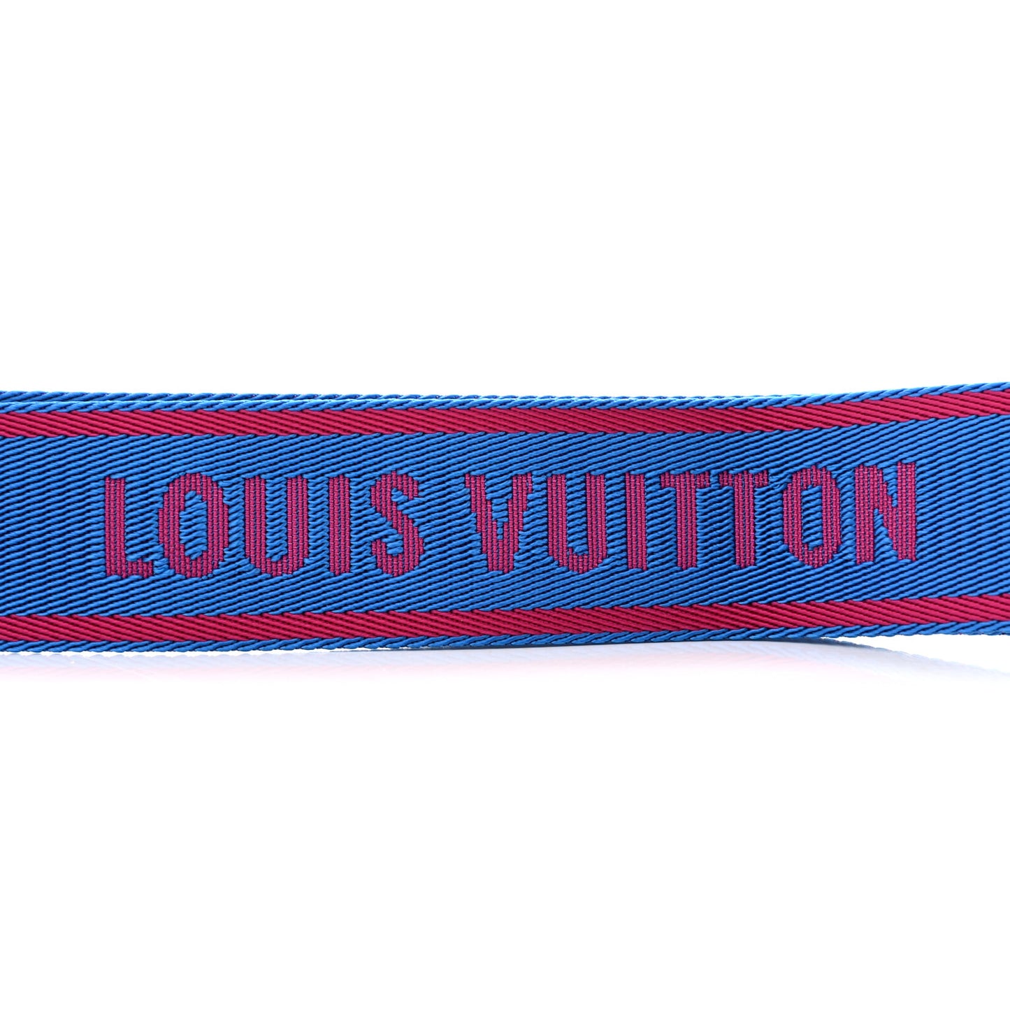 Nylon Bandouliere Shoulder Strap Blue Magenta