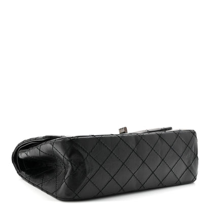 Chanel Aged Calfskin Quilted 2.55 Reissue 225 Flap So Black 4 of 11