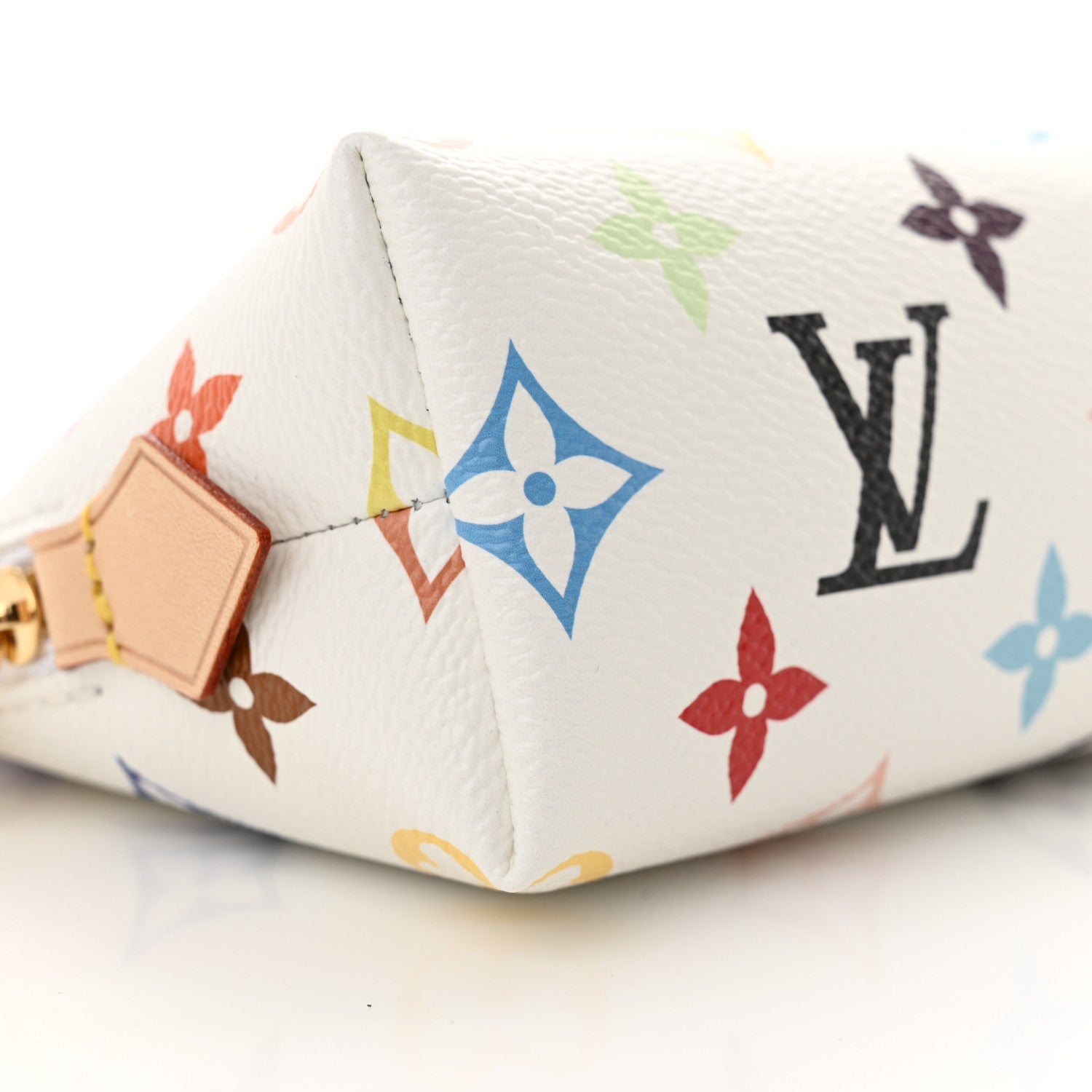 Louis Vuitton LV x TM Monogram Multicolor Cosmetic Pouch PM White 8 of 10