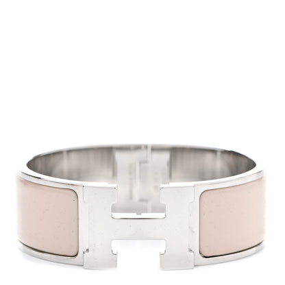 Hermes Enamel Wide Clic Clac H Bracelet PM Marron Glace 1 of 5