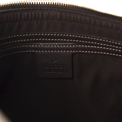 Gucci GG Supreme Monogram Belt Bag Dark Brown 8 of 10