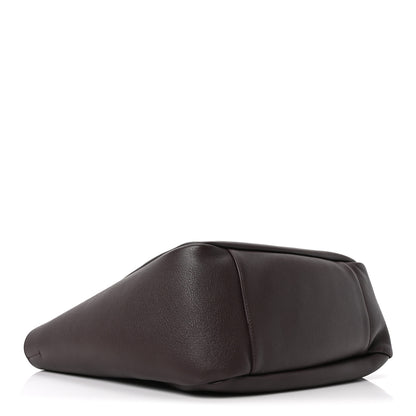 Saint Laurent Grained Deerskin Bea Tote Dark Currant 4 of 10