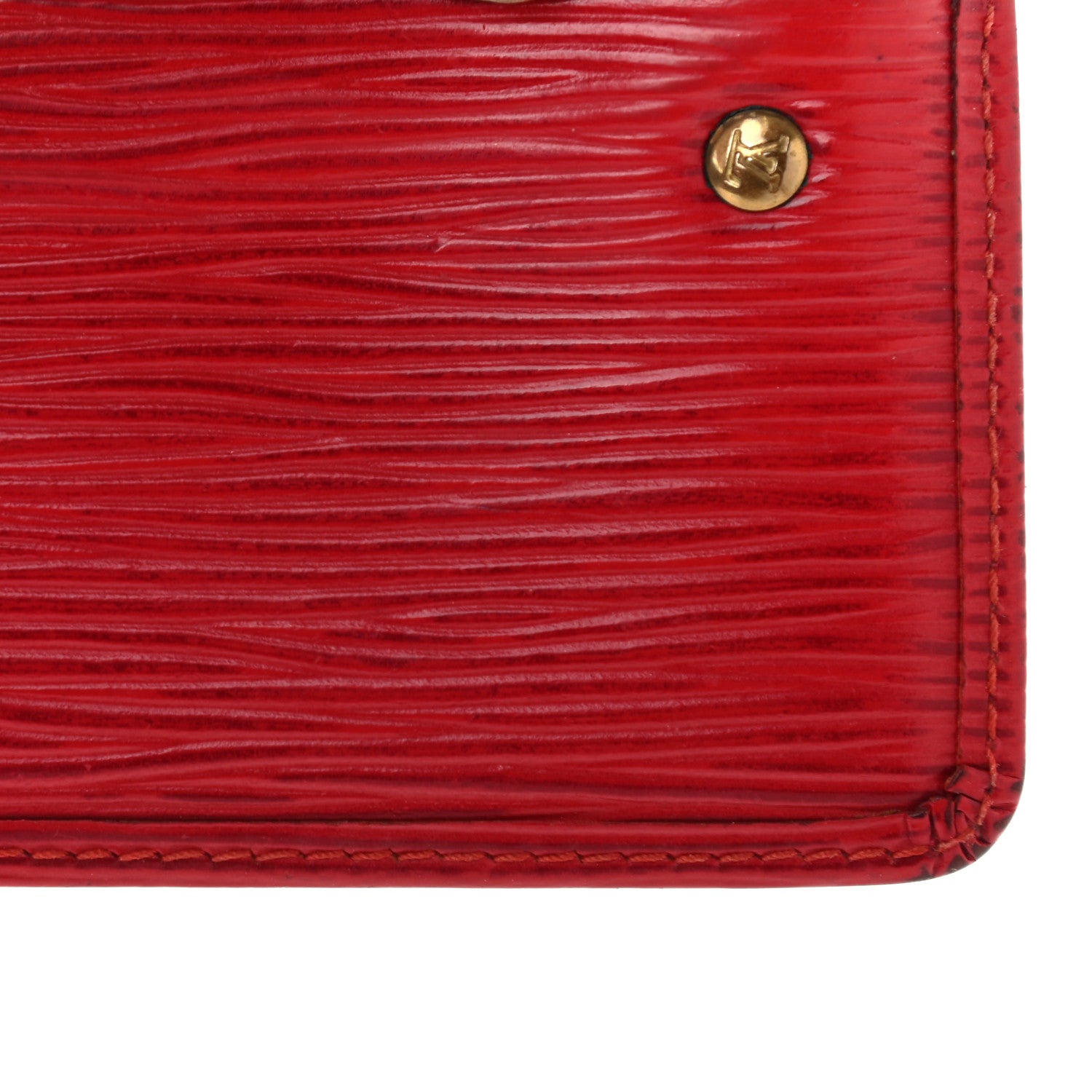 Louis Vuitton Epi Key Pouch Castillan Red 9 of 12