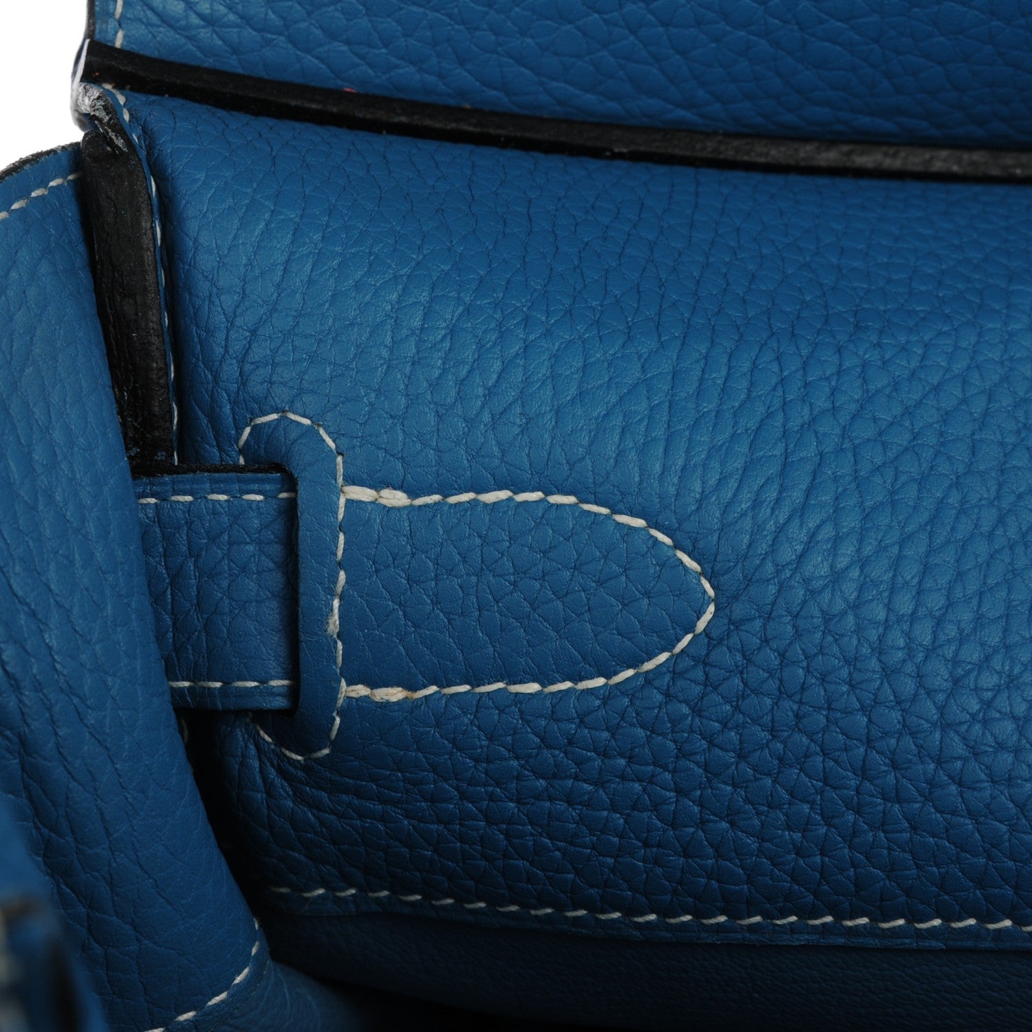 Hermes Taurillon Clemence JPG Birkin 42 Blue Jean 12 of 20