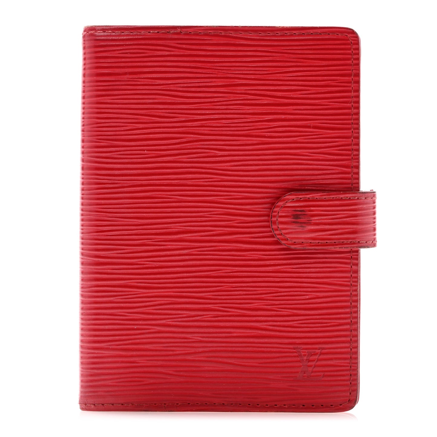 Epi Small Ring Agenda Cover Rouge