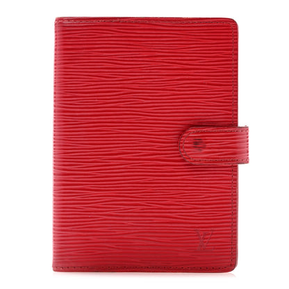 Louis Vuitton Epi Small Ring Agenda Cover Rouge 1 of 13