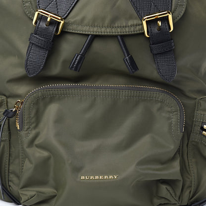 Burberry Nylon Medium Rucksack Backpack Green 11 of 11