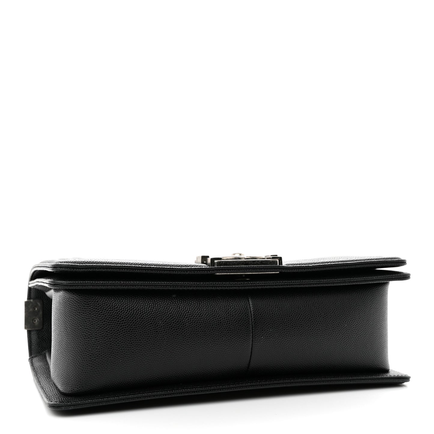 Caviar Quilted Medium Boy Flap Black