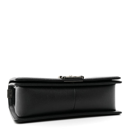 Chanel Caviar Quilted Medium Boy Flap Black 4 of 11
