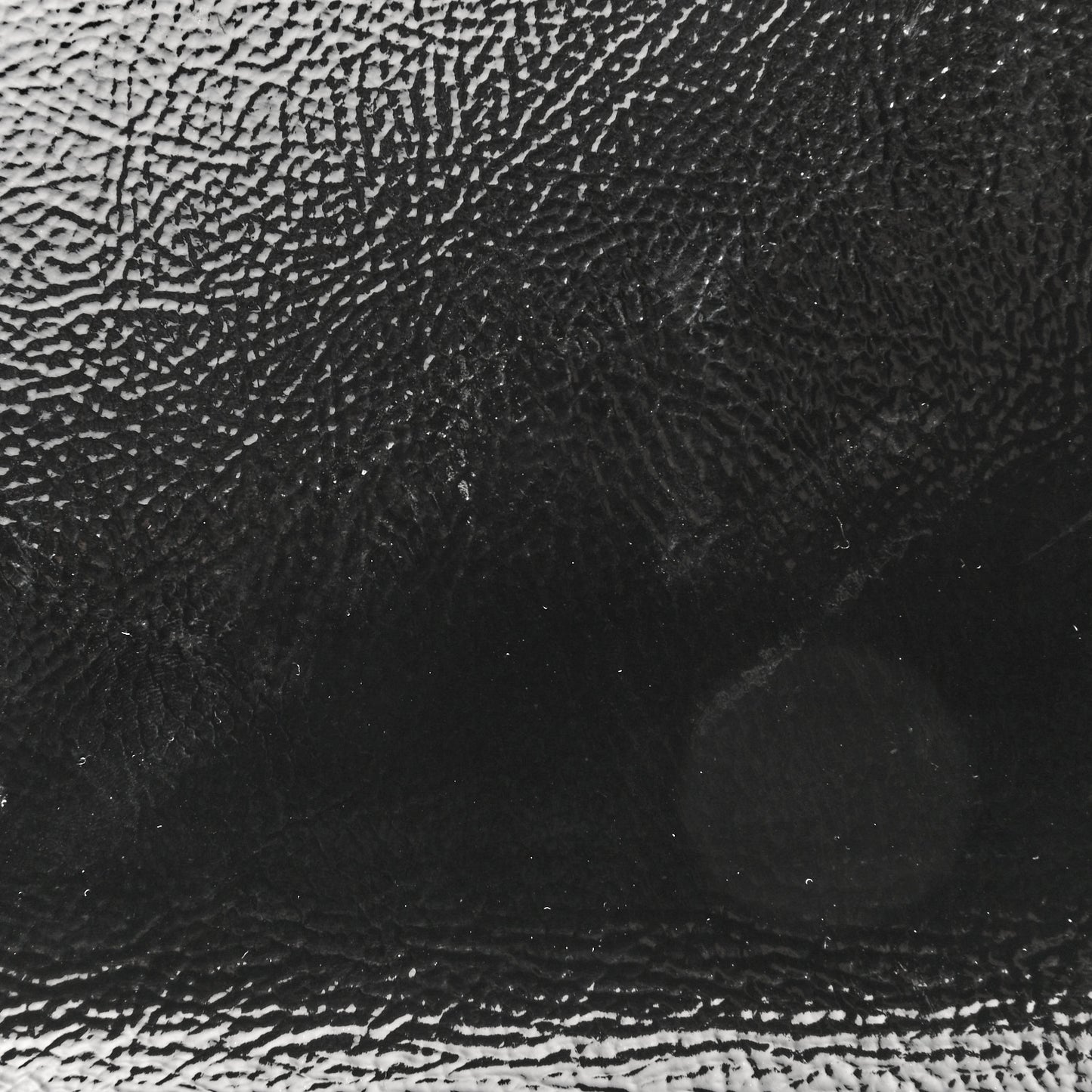 Textured Patent Monogram Large Belle De Jour Clutch Black