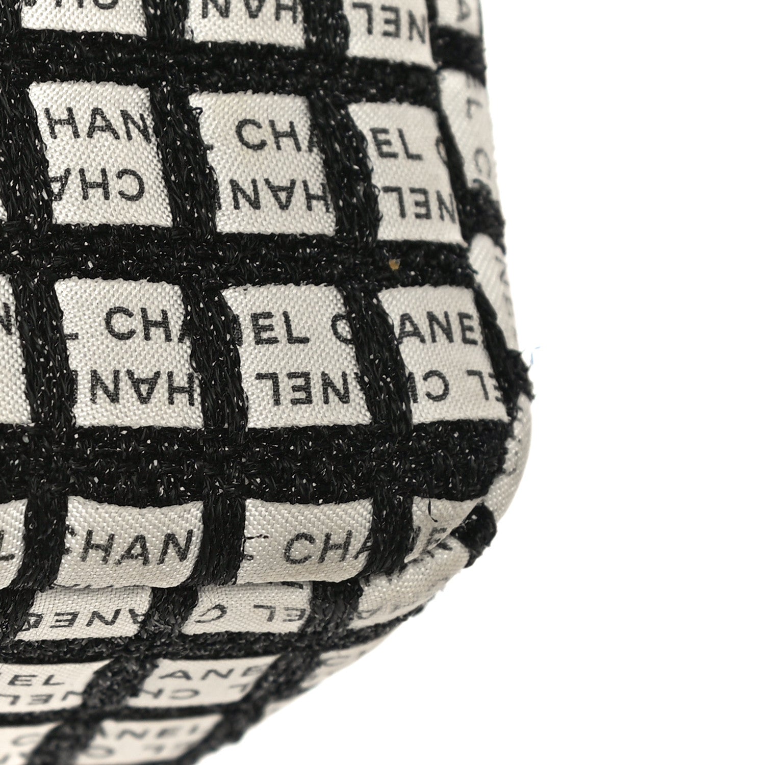 Chanel Ribbon Tweed Small Single Flap Black White 12 of 16