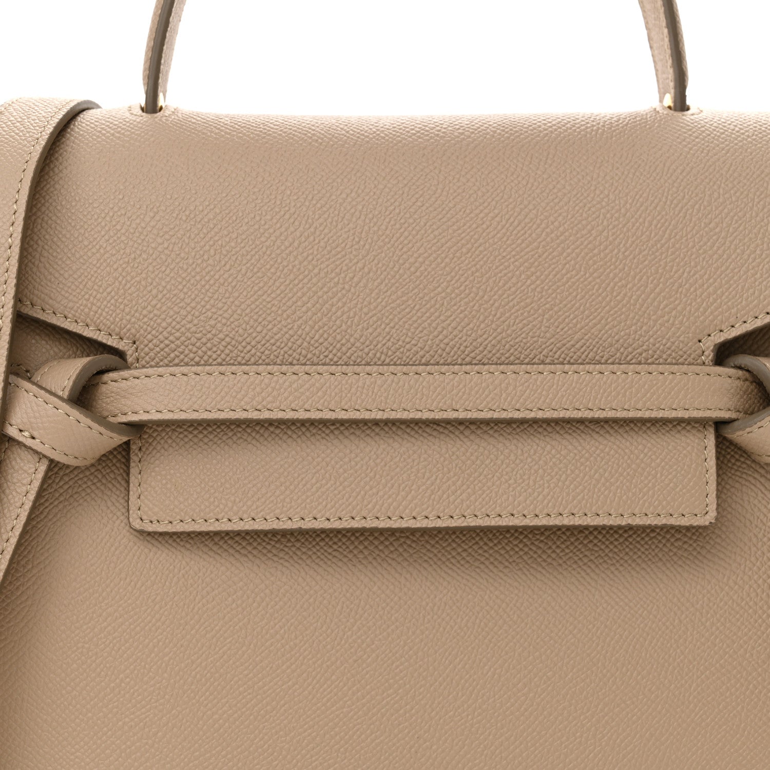 Celine Grained Calfskin Micro Belt Bag Light Taupe 8 of 10