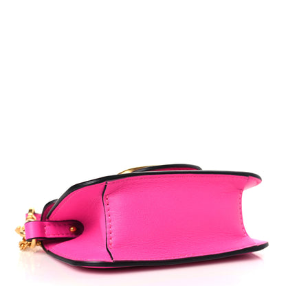 Valentino Garavani Calfskin Vlogo Micro Loco Shoulder Bag Pink PP 4 of 8