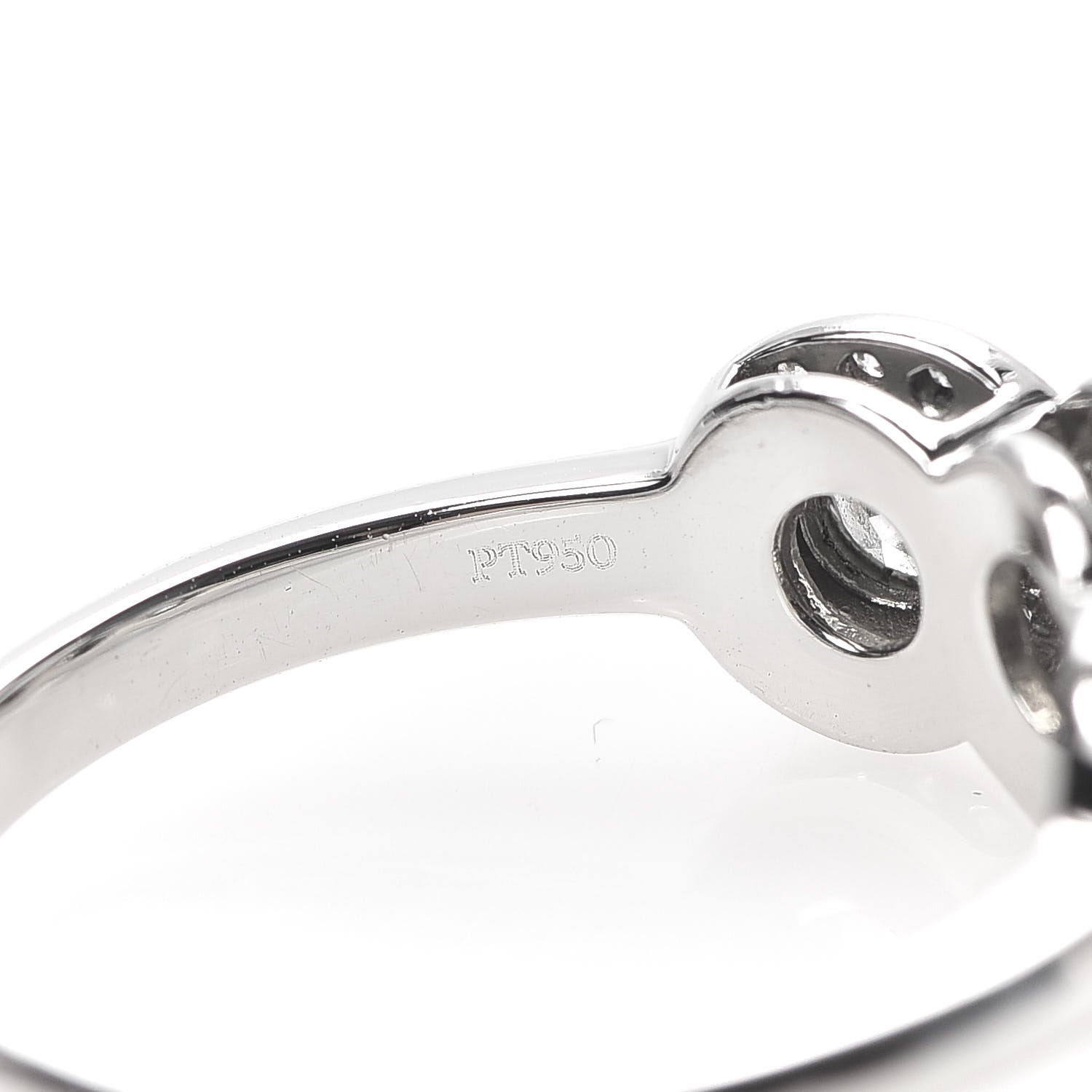 Tiffany Platinum Diamond Circlet Ring 53 6.5 6 of 6
