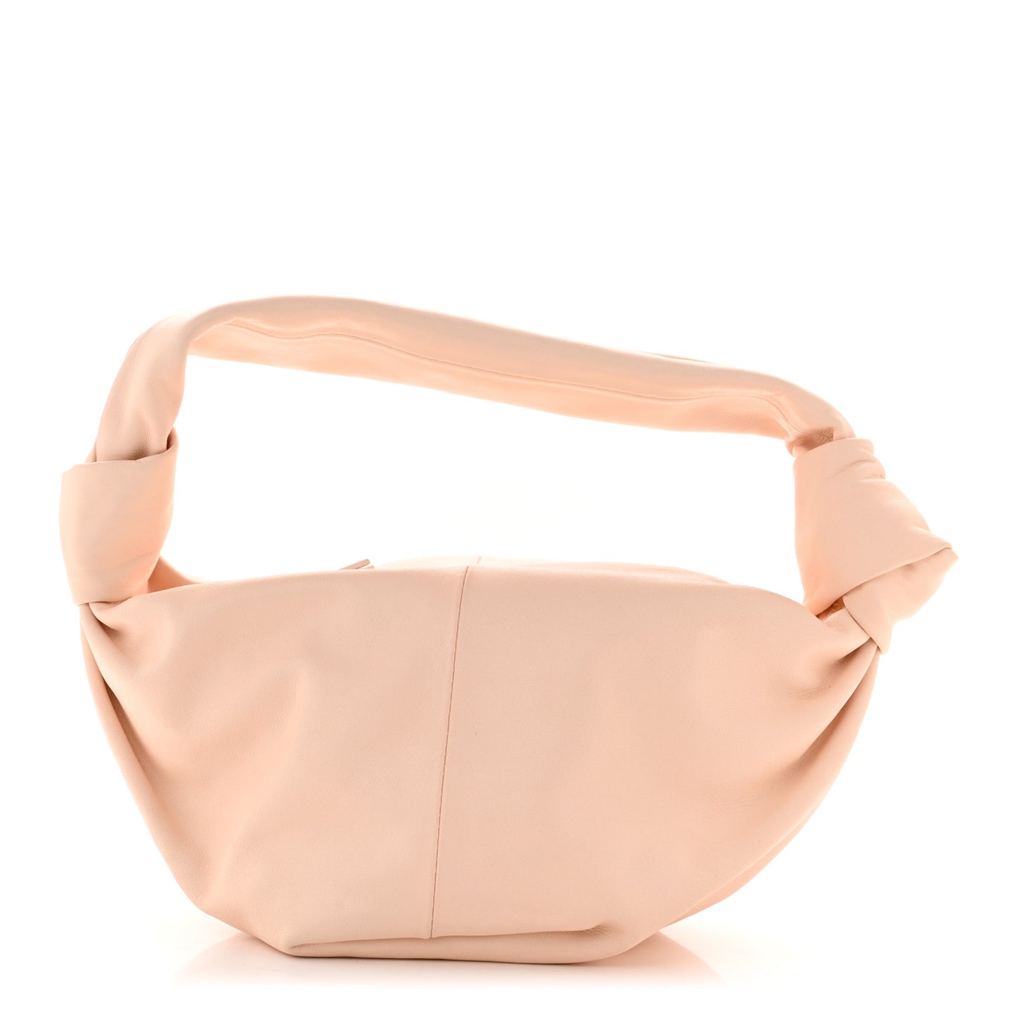 Calfskin Mini Double Knot Bag Melon Washed