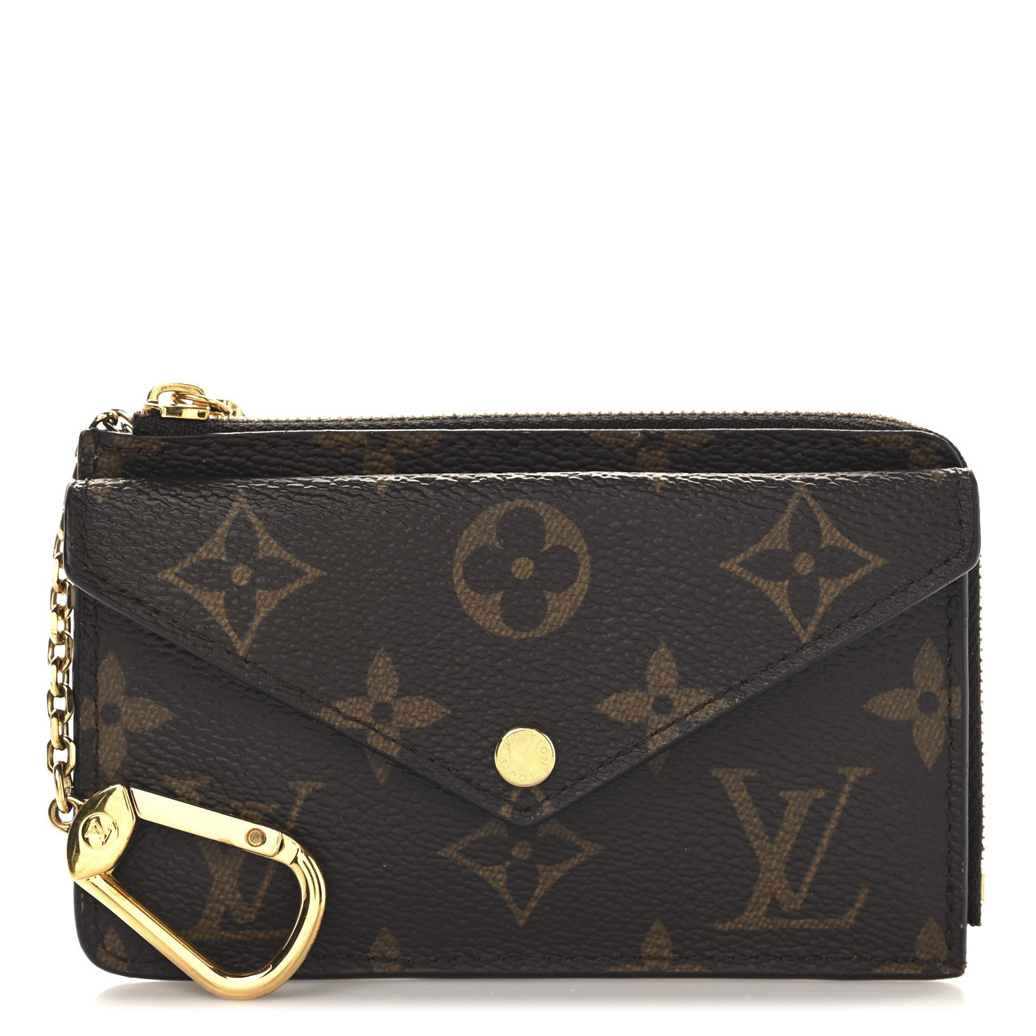 Louis Vuitton Monogram Recto Verso Card Holder Black 1 of 7