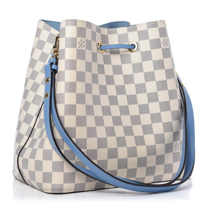 Louis Vuitton Damier Azur Neonoe MM Bleuet 3 of 8