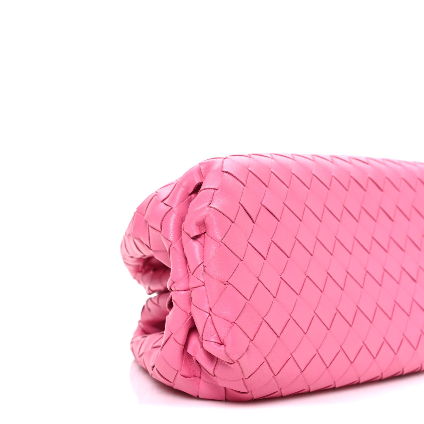Nappa Maxi Intrecciato The Pouch Oversized Clutch Pink