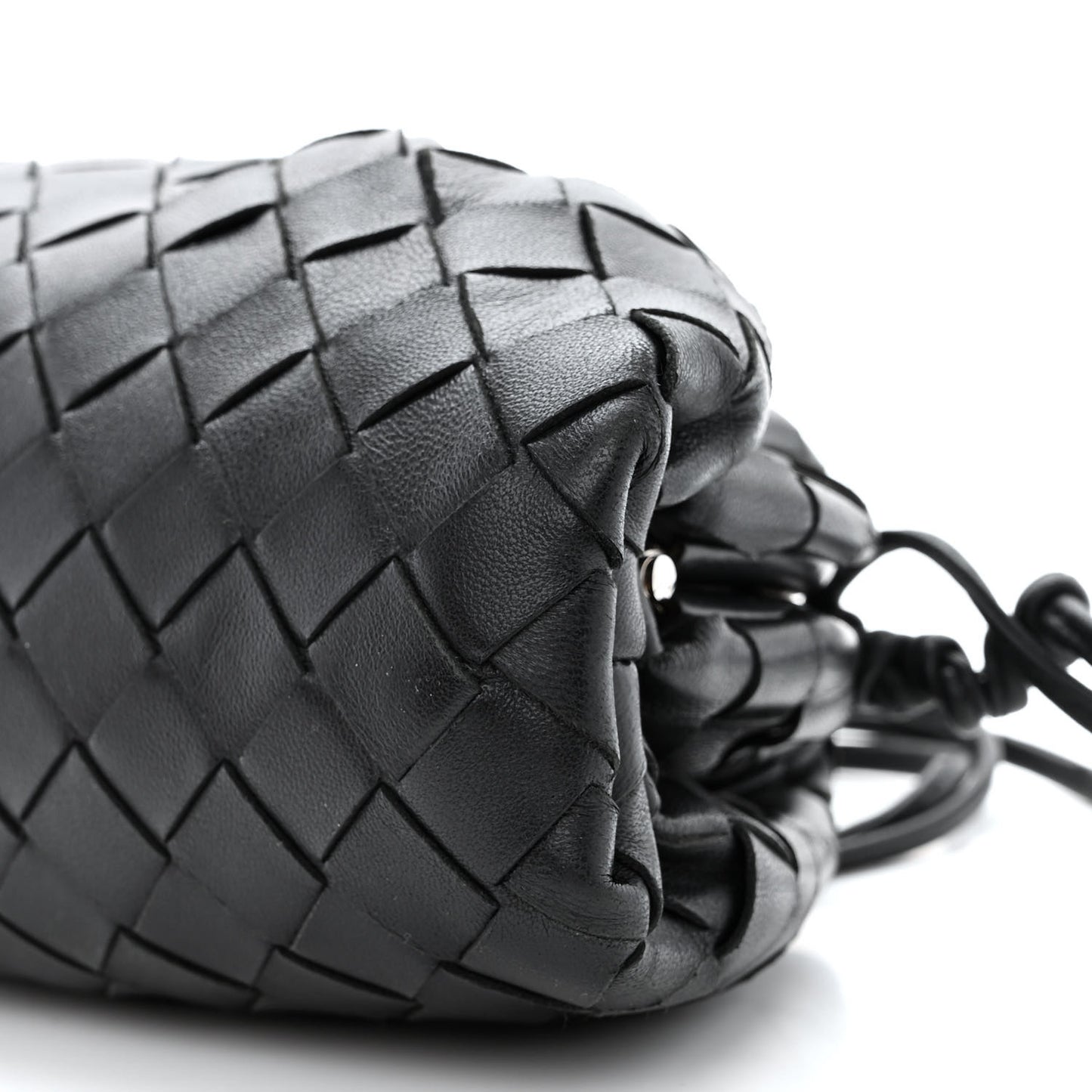 Nappa Intrecciato The Mini Pouch Black