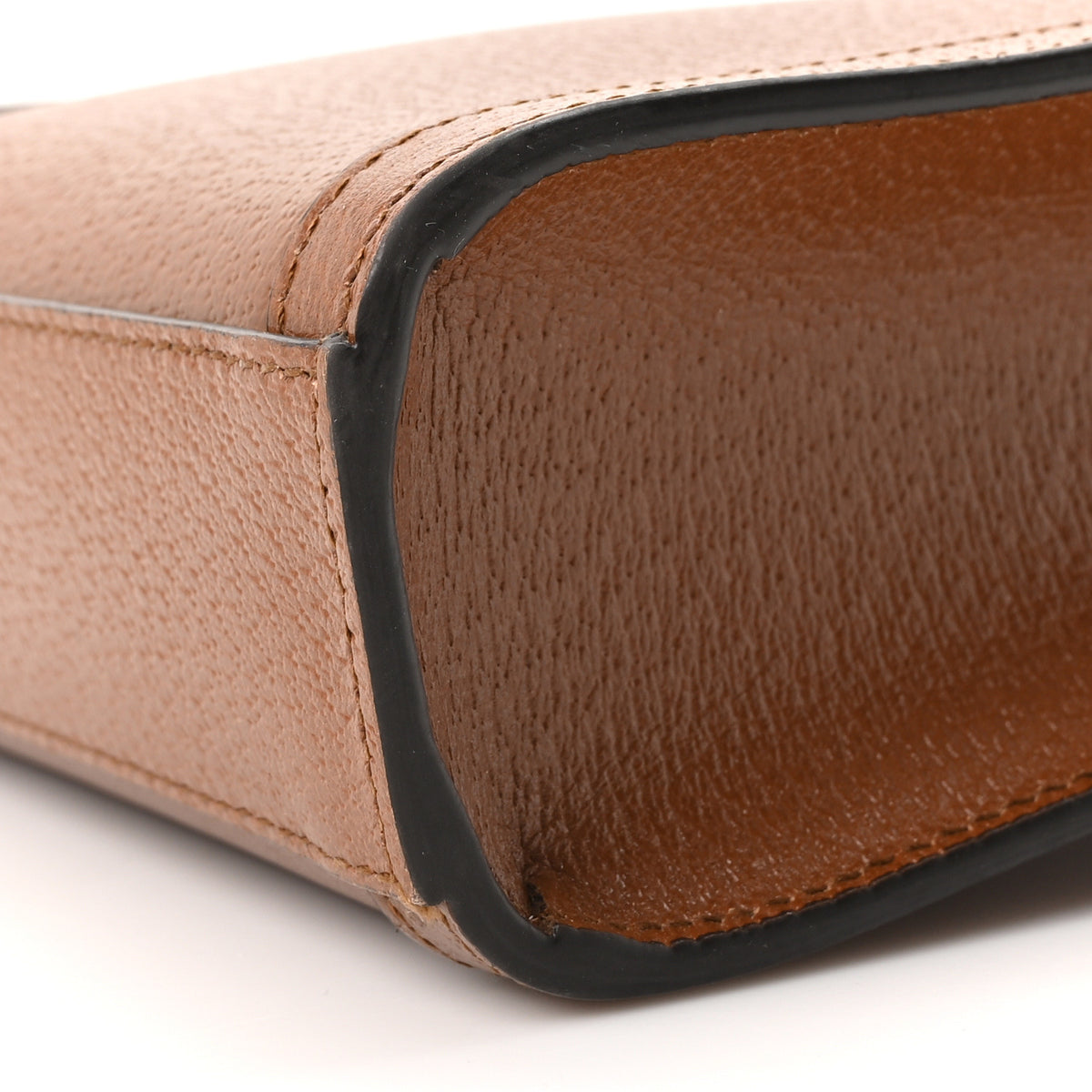 Textured Dollar Calfskin Mini Diana Tote Bag Cuir Black