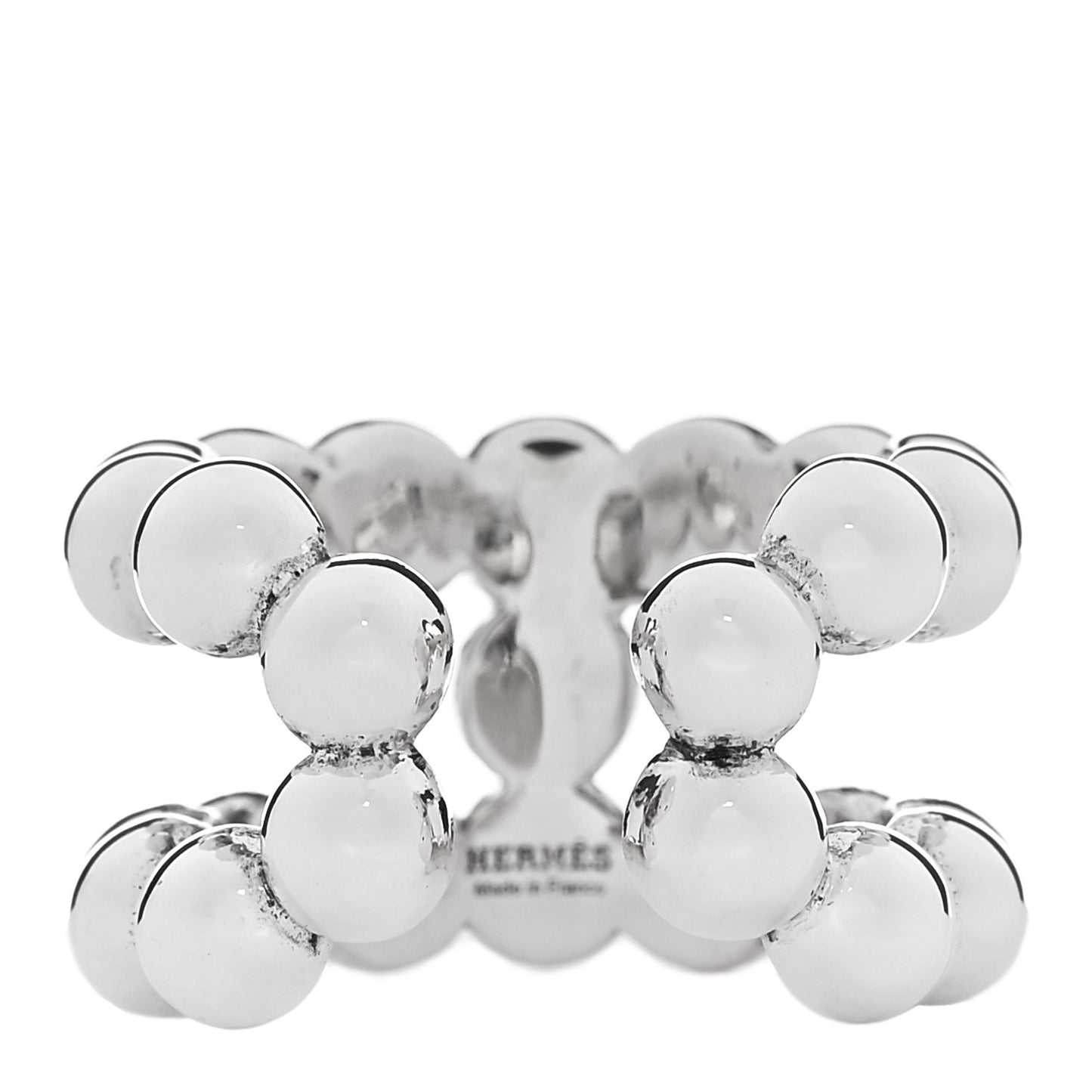 Sterling Silver Parade Boule Ring 53 6.5