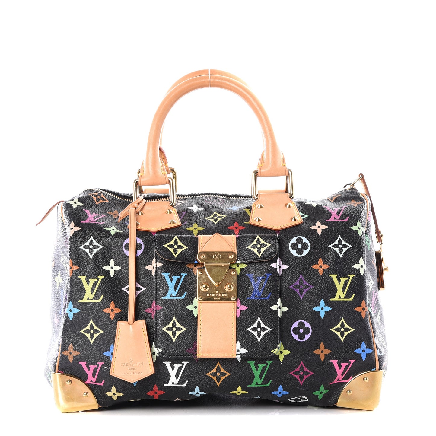 Monogram Multicolor Speedy 30 Black
