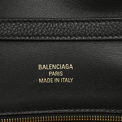Balenciaga Grained Calfskin Small Rodeo Top Handle Handbag Black 6 of 9