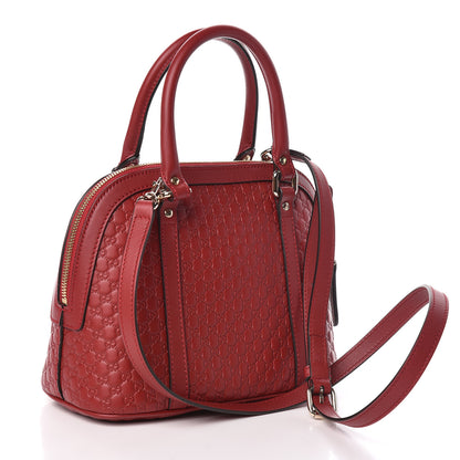 Gucci Soft Microguccissima Mini Dome Bag Rosso 3 of 10
