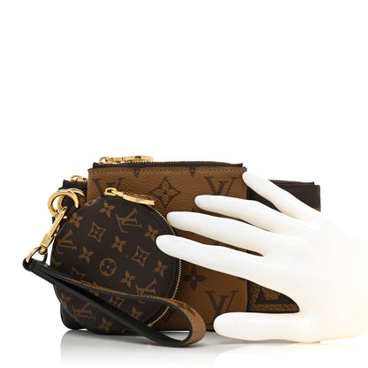 Louis Vuitton Reverse Monogram Giant Trio Pouch 2 of 14