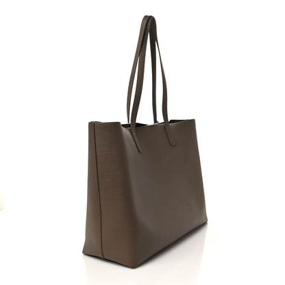 Saint Laurent Calfskin Large Shopping Tote Dark Beige 3 of 7