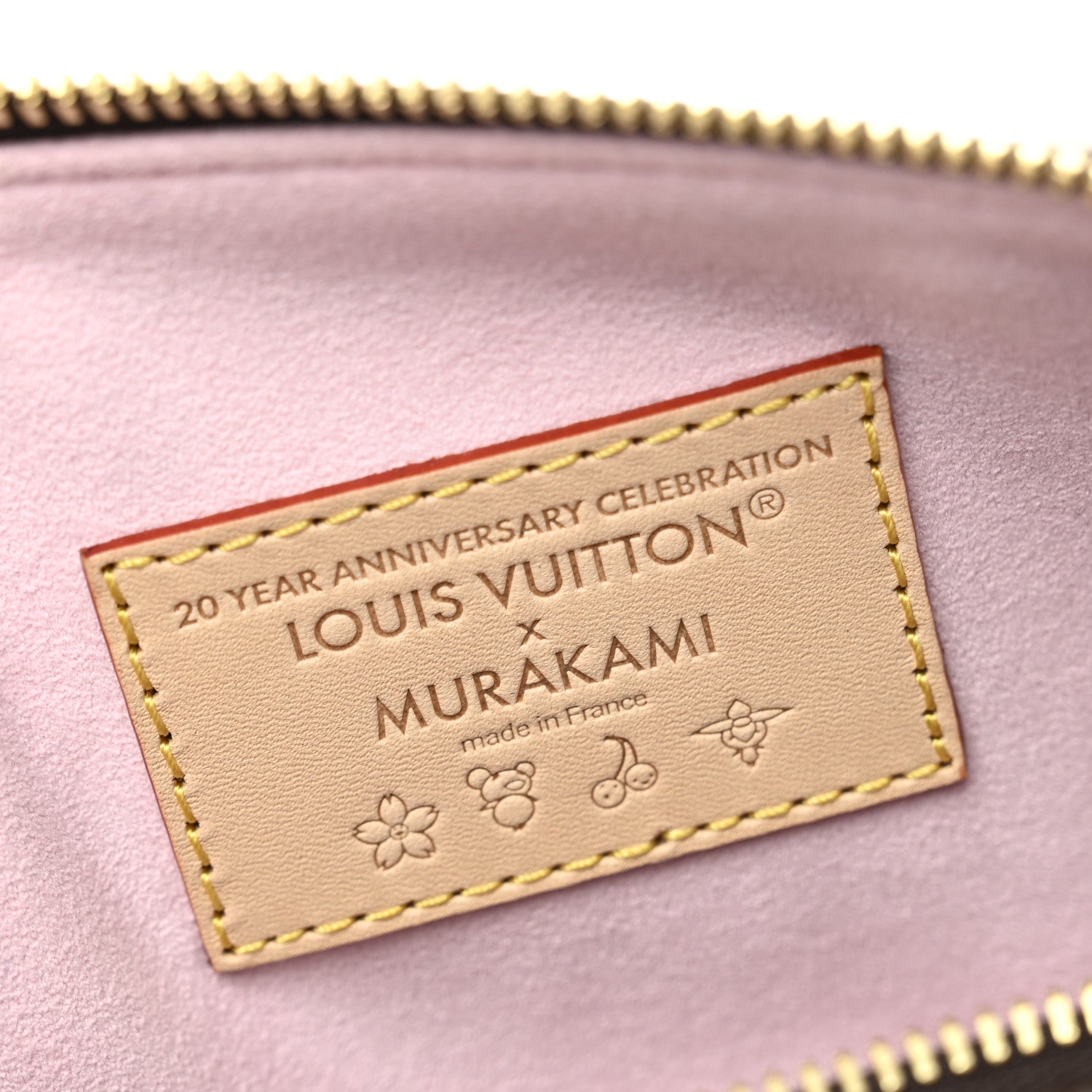 Louis Vuitton LV X TM Monogram Cherry Blossom Speedy Bandouliere 25 Sakura Brown 6 of 10